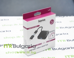 Hama 4-Port USB 3.2 Gen1 Hub with USB-C Adapter Brand New